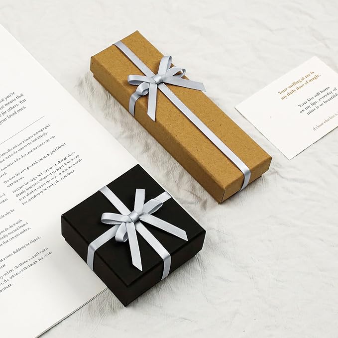 Silver Gray Satin Ribbon, Double Faced 1/4 Inch X 50 Yards Silver Gray Ribbon, Premium Satin Ribbon for Gift Wrapping, Crafts, Hair Bow Making, Sewing, Flower Bouquet, Wedding Party Decor