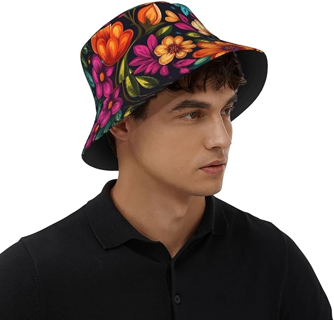Bucket Hats Fashion Sun Cap Packable Outdoor Fisherman Hat for Women and Men Travel