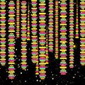 54ft UV Reactive Neon Streamers - Glow in the Dark Party Supplies for Wedding, Birthday Banners & Garlands