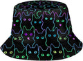 Bucket Hat for Women Men Funny Halloween Hats Packable Outdoor Fisherman Hats Caps Unisex