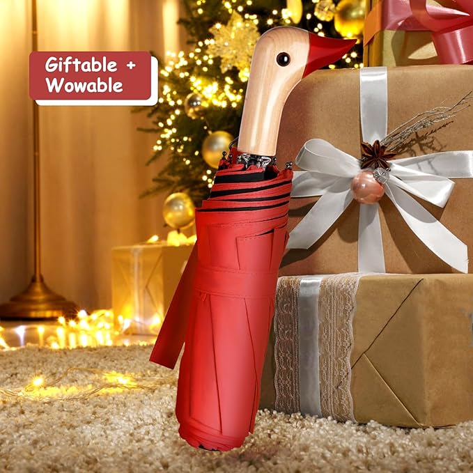 Duck Umbrella – Cute Duck with Adorable Duck Handle, The Perfect Duck Umbrella for Duck Lovers