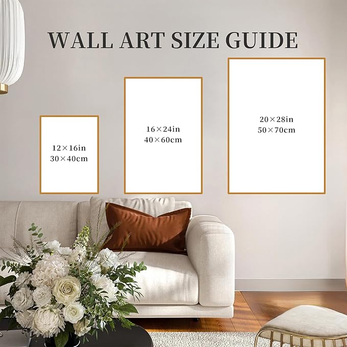 SERIMINO Nature Landscape Canvas Wall Art for Living Room, Forest Mountain Canvas Prints Paintings, Blue Modern Farmhouse Wall Decor for Bedroom Bathroom Set of 3, 12"X16"