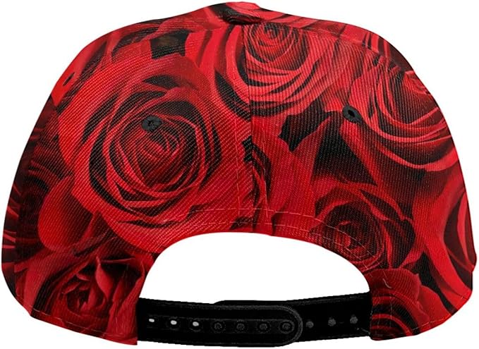 Pastel Cornflowers Floral Baseball Cap Dad Hats All-Over Print Fashion Accessory 100% Polyester Adjusts to Fit Most