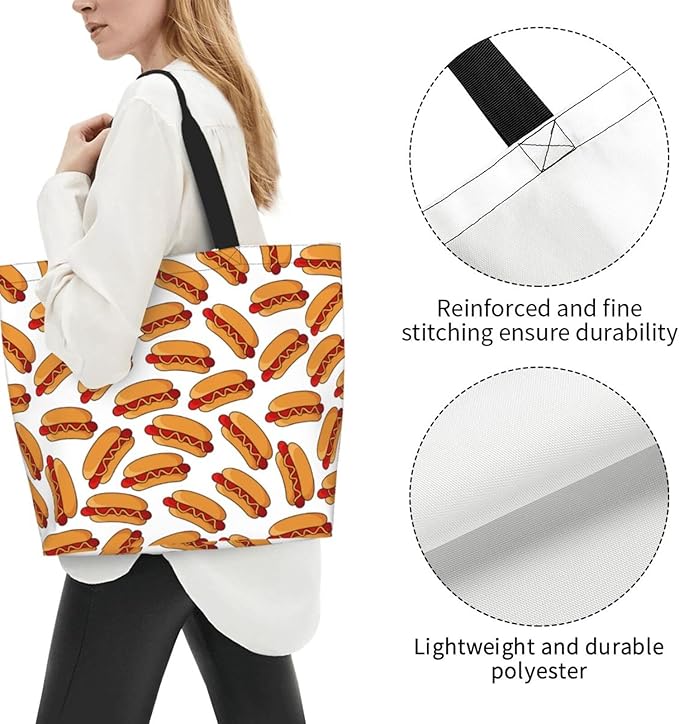 Sunflower Tote Bag For Women, Waterproof Shoulder Bags Big Reusable Grocery Handbag For Shopping Picnic Work Beach