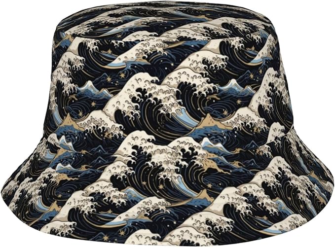Bucket Hats Fashion Sun Cap Packable Outdoor Fisherman Hat for Women and Men