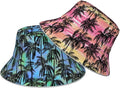Hat Reversible Fisherman Hats Double Sided Wearing for Women Men Boys Girls