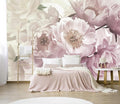 PYFFYP- Vintage Flower Pink Peony Floral Wallpaper murals for Bedroom(Not Peel and Stick)