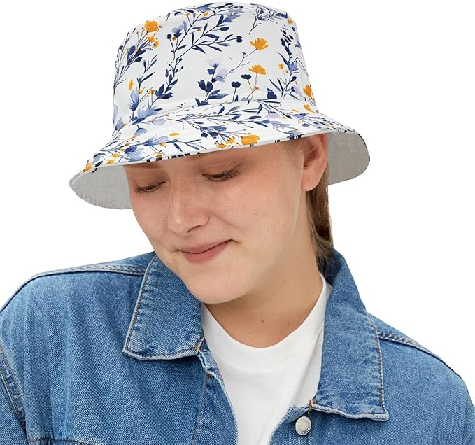 Bucket Hat Unisex for Men Women Funny Fashion Fishing Hat Cute Fisherman Cap
