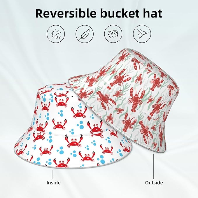 Bucket Hat for Women and Men Fashion Sun Cap Packable Outdoor Fisherman Hat
