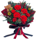HUACHIPLUS Preserved Bouquet with Bear: Big Flowers Big Love-Romantic Gifts for Her Wife Girlfriend Mom-Flowers for Delivery Prime on Christmas Valentines Day Anniversary Mothers Day Birthday (Red1)