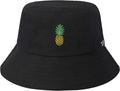ZLYC Unisex Fashion Embroidered Bucket Hat Summer Fisherman Cap for Men Women