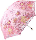 Honeystore Flower Lace Parasols for Wedding Party Lace Bridal Umbrella