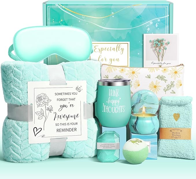 Gifts for Women Self Care Gift, Relaxing Care Package Spa Gift Basket, Valentines Day, Mothers Day, Christmas, Birthday Gifts for Women Mom Her Friend Sister Wife