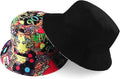 Sun Hat for Women Bucket Hat Cotton Reversible Summer Travel Beach Fishing Cap