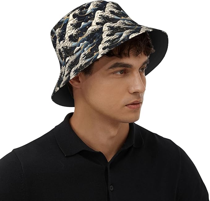 Bucket Hats Fashion Sun Cap Packable Outdoor Fisherman Hat for Women and Men