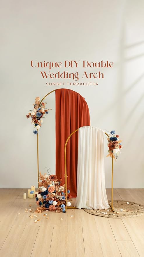 Ling's moment Artificial Flowers, 25Pcs 3" Roses in Amber Shades, Realistic DIY Foam Floral Decor for Wedding Bouquets/Centerpieces, Outdoor Party Backdrops, Room/Table, and Garden/Pot Decorations