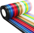 NESCCI 400 Yards Ribbon,3/8 Inch Satin Ribbon,Single Face Satin Ribbons, Perfect for Gift Wrapping,Wedding Decoration,Handmade Bows,Wrapping Bouquet and More