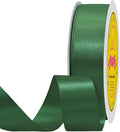 Forest Green Satin Ribbon 7/8 inch X 100 Yards Polyester Ribbon for Gift Wrapping Very Suitable for Weddings Party Hair Bow Invitation Decorations and More