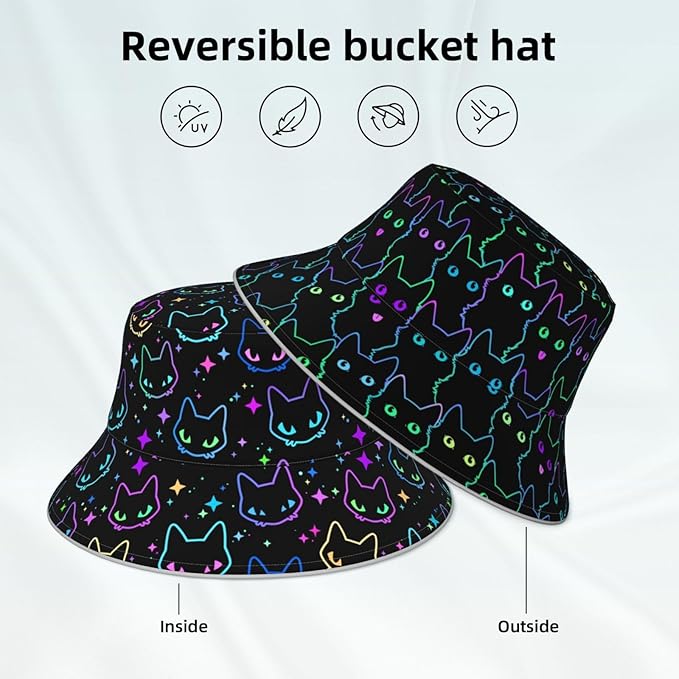 Bucket Hat for Women and Men Fashion Sun Cap Packable Outdoor Fisherman Hat
