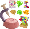 Soupost Fabric Flower Bouquets Toys Set, DIY Craft Kits Toys for Kids，Craft Kits for 3-12 Year Girl,STEM Education Art Toy Festiva Creative Gift