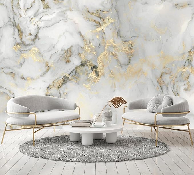 Abstract Marble Background Wall Mural Wallpaper Peel and Stick for Living Room Office 157"x108"