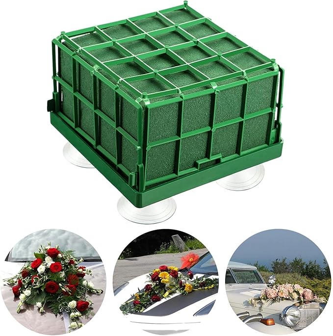 Floral Foam Block Ornament Green Square Craft for Fresh