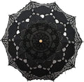 Lace Parasol Umbrella Vintage Wedding Bridal Lace Umbrella for Decoration Photo Tea Party 32 Inch Adult Size