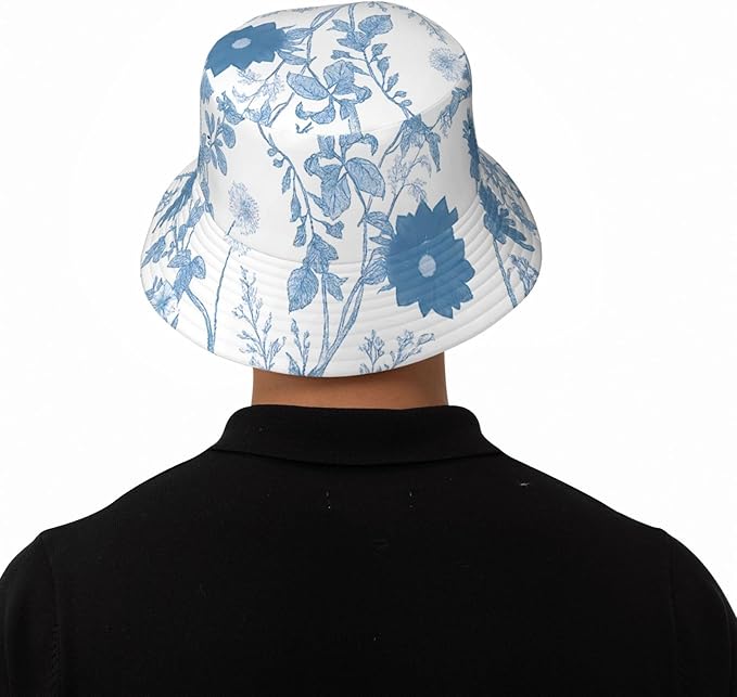 Rustic Autumn Cows and Pumpkins Bucket Hat Novelty Sun Hats Trendy Fisherman Cap for Men and Women