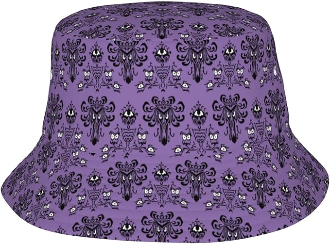 Mushrooms Skulls Cool Bucket Hat Beach Sun Hat Beach Fishing Hat for Men Women