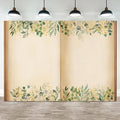 10x5ft Fairy Tale Books Backdrop Once Upon a Time Storybook Photography Background Green Leaves Foliage Old Open Magic Book Romantic Wedding Decorations Birthday Baby Shower Photo Booth Prop