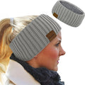 Loritta Womens Ear Warmers Headbands Winter Warm Fuzzy Cable Knit Head Wrap Fleece Lined Gifts