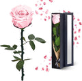 Pink Preserved Flowers Gifts for Women: Eternal Rose Birthday Christmas Anniversary for Mom Girlfriend Wife Grandma