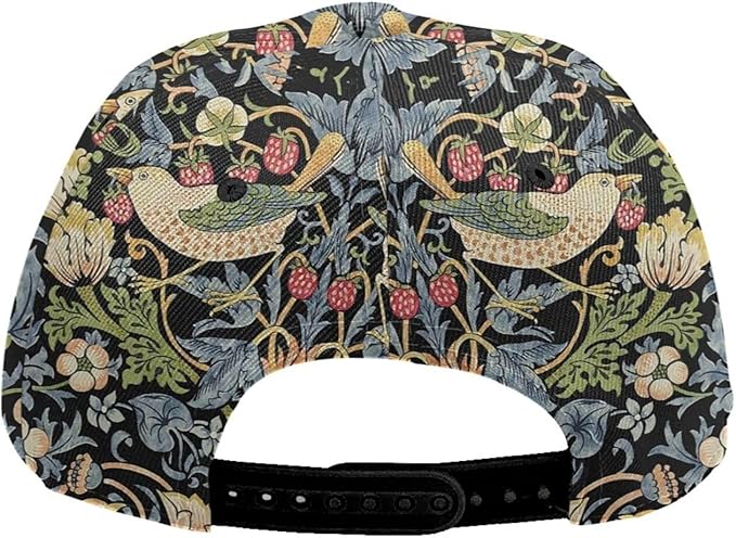 Pastel Cornflowers Floral Baseball Cap Dad Hats All-Over Print Fashion Accessory 100% Polyester Adjusts to Fit Most