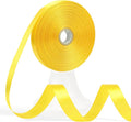 60 Yards Yellow Satin Ribbon 5/8 Inch, Solid Polyester Fabric Ribbon for Gift Wrapping, Crafts, Flower Bouquet, Wedding, Baby Shower, Festival, Christmas, Halloween