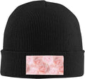 Cute Rose Beanie Hat Rose Beanie Cap Rose Flower Knitted Beanies Flower Knit Hats Winter Hat for Women Men