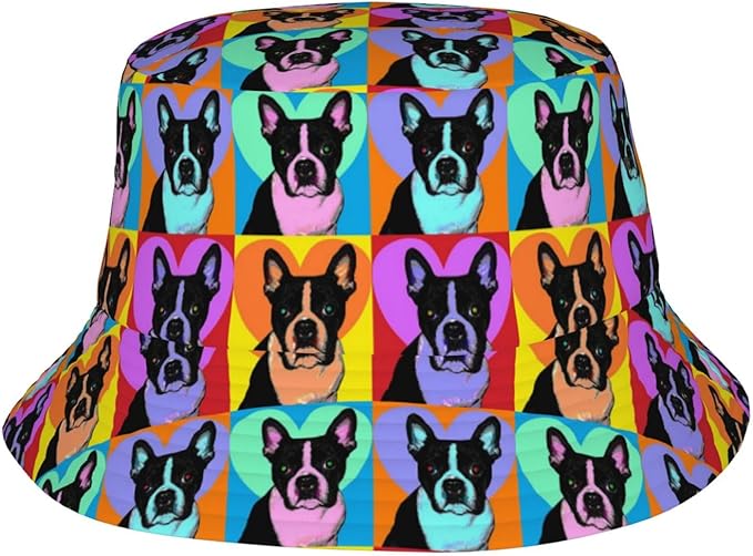 Cartoon Bucket Hat Summer Beach Travel Sun Hat Packable Fisherman Cap for Men Women
