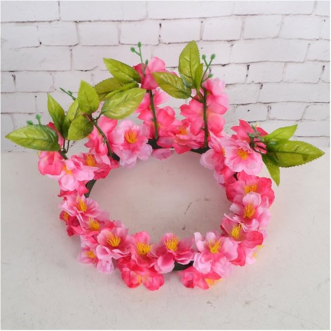 Artificial Silk Cherry Blossom Flower Heads, Fake Fabric Sakura Floral Head Decor for Bridal Hair Clips Headbands Dress DIY Accessories Wedding Party Supply Table Decorative (100pcs Pink)