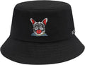 ZLYC Unisex Fashion Embroidered Bucket Hat Summer Fisherman Cap for Men Women