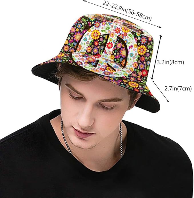 Bucket Hat Sun Beach Packable Fisherman Cap for Women Men Summer Outdoor Hiking
