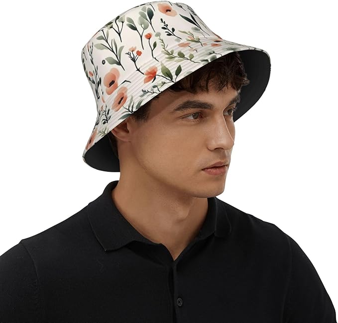 Bucket Hats Fashion Sun Cap Packable Outdoor Fisherman Hat for Women and Men Travel