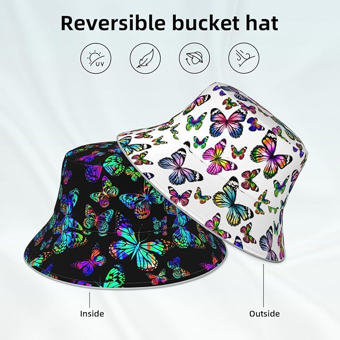 Bucket Hat for Women and Men Fashion Sun Cap Packable Outdoor Fisherman Hat