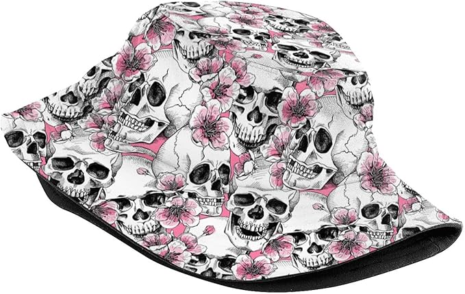 Bucket Hat for Women Men Funny Halloween Hats Packable Outdoor Fisherman Hats Caps Unisex