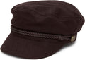 Funky Junque Newsboy Hat for Women – Trendy Greek Fisherman Cap, Classic Women's Baker Boy Newsies Hat, Ladies Fashion Caps