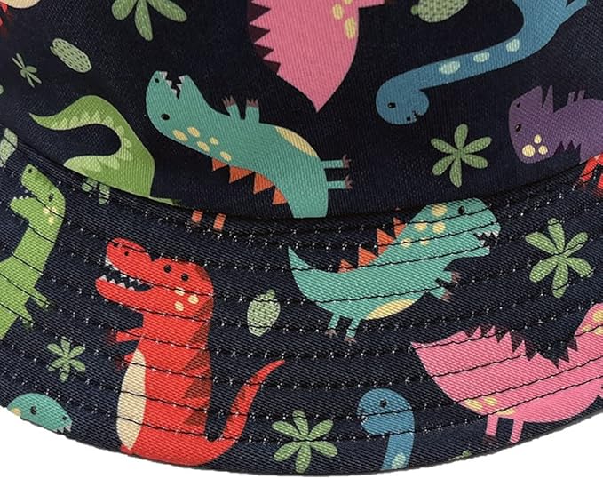 Quanhaigou Bucket Hat for Men Women,Packable Reversible Printed Sun Hats,Fisherman Outdoor Summer Travel Hiking Beach Caps