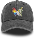 Negi Retro Baseball Cap Denim Hat for Women Female Washed Distressed Adjustable Dad Hats Unconstructed Cotton