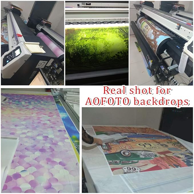 AOFOTO 8x8ft Handmade 3D Paper Flower Backdrop Birthday Party Decoration Photography Background Baby Shower Kid Girl Woman Artistic Portrait Activity Banner Photo Shoot Studio Props Vinyl Wallpaper
