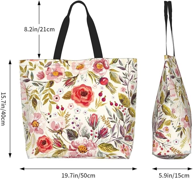 Sunflower Tote Bag For Women, Waterproof Shoulder Bags Big Reusable Grocery Handbag For Shopping Picnic Work Beach