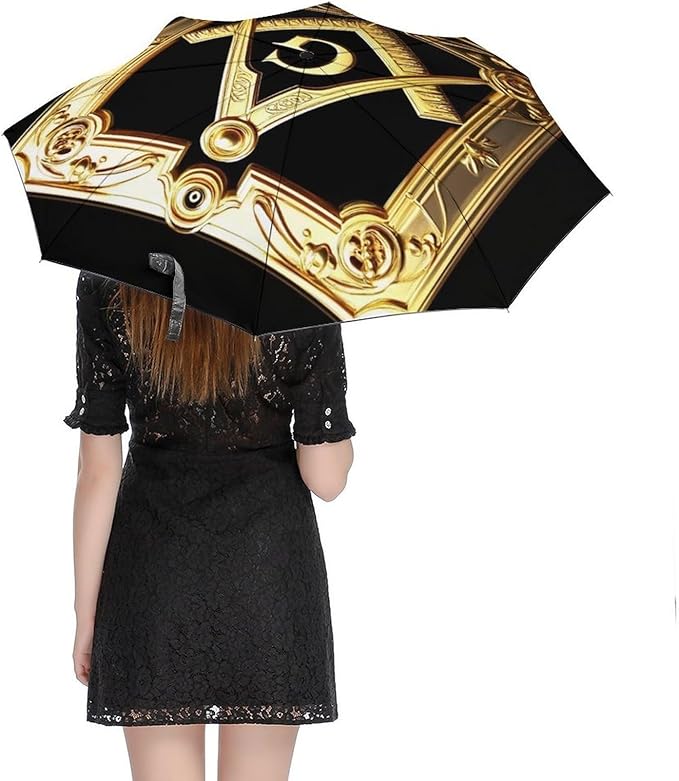 Fashion 3 Fold Sunny Rain Sunscreen Umbrella Portable Automatic Umbrella