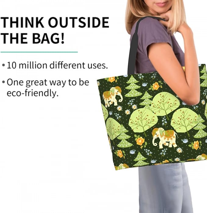 Shoulder Bag Large Reusable Eco-friendly Shopping Bags Portable Storage Handbag