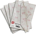 Pro Supply Global Pink Bows Printed Tissue Paper for Valentine's Day Gift Bags or Boxes and Wrapping - Bulk Decorative Art Tissue Paper for Packaging and Gifting | 24 Sheets 20" x 30"